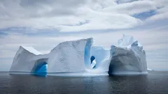 Na Antártida, foi descoberto um enorme ovo de uma criatura desconhecida.
