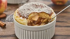 Soufflé de maçã: como preparar em seis passos com ingredientes simples