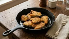 Uma forma invulgar de fritar cavala: o peixe fica saboroso até para quem não gosta dele