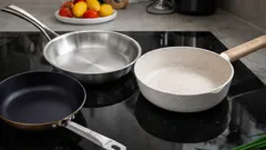 Qual é a melhor frigideira? Analisamos os prós e os contras das frigideiras com diferentes revestimentos antiaderentes