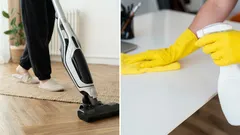 A questão constante: o que fazer primeiro — tirar o pó ou aspirar?