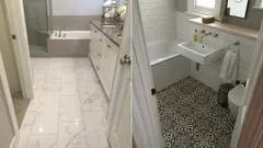 Que tipo de azulejo é a pior escolha para a casa de banho? Tenha isto em conta ao escolher