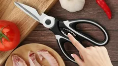 Na sua opinião, para que servem estes pequenos dentinhos da tesoura?