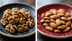 Amêndoas ou nozes: qual é a melhor escolha para a sua saúde