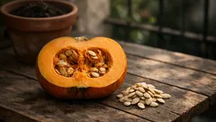 Não deite fora as pepitas de abóbora: 3 formas de as usar na horta e nos vasos