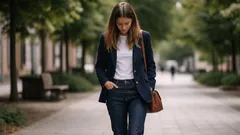 O que a psicologia diz sobre as pessoas que andam constantemente de cabeça baixa a olhar para o chão